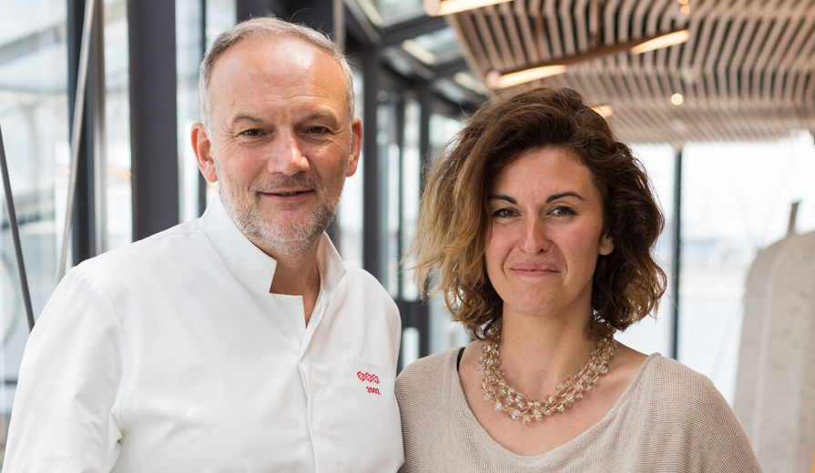 credit thomas Pellan - Christian Le Squer et Lucile DROUET - Atelier Loxiale le paris brest rennes