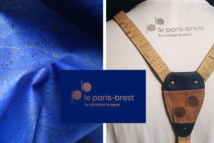 le paris brest Loxiale Label Block print gastronomy french natural dye eco friendly luxury design eco design save the planet